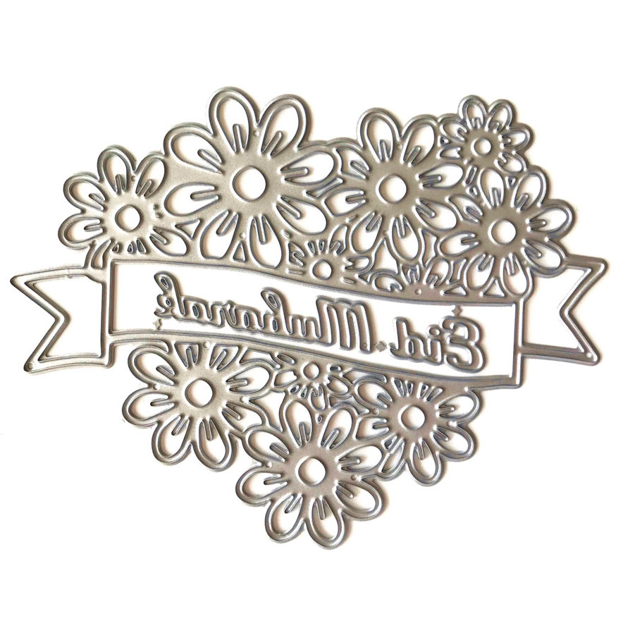 Scrapbooking cutting dies manufacture